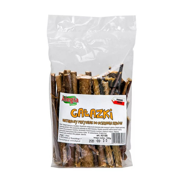 Alegia Gałązki dla gryzoni i królików 100g