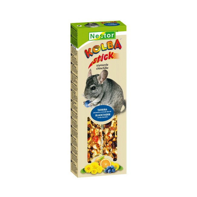 Nestor Kolba Szynszyla tarnina, pomarańcze i mniszek lekarski 2szt