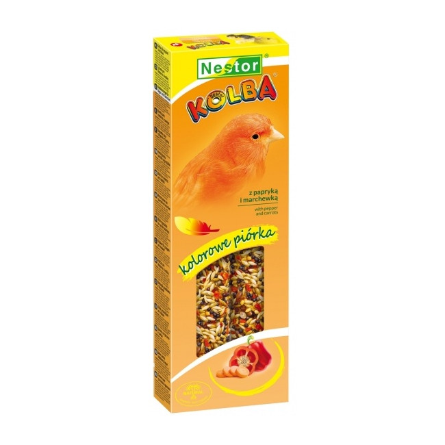 Nestor Kolba Kanarek papryka i marchew 2szt