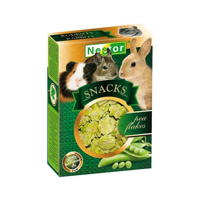 Nestor Snacks - płatki grochu 45g