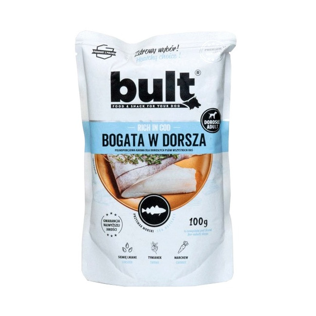 Bult Mielonka bogata w dorsza saszetka 100g
