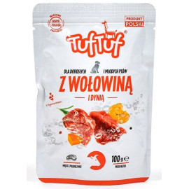 TUF TUF Wołowina z dynią dla psa saszetka 100g