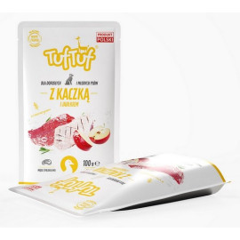 TUF TUF Kaczka z jabłkiem dla psa saszetka 100g