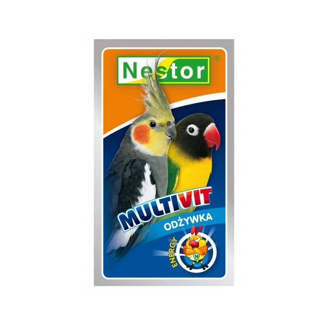 Nestor Odżywka dla średnich papug Multivit