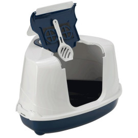 Yarro/Moderna Toaleta narożna z filtrem granatowa [Y3401]