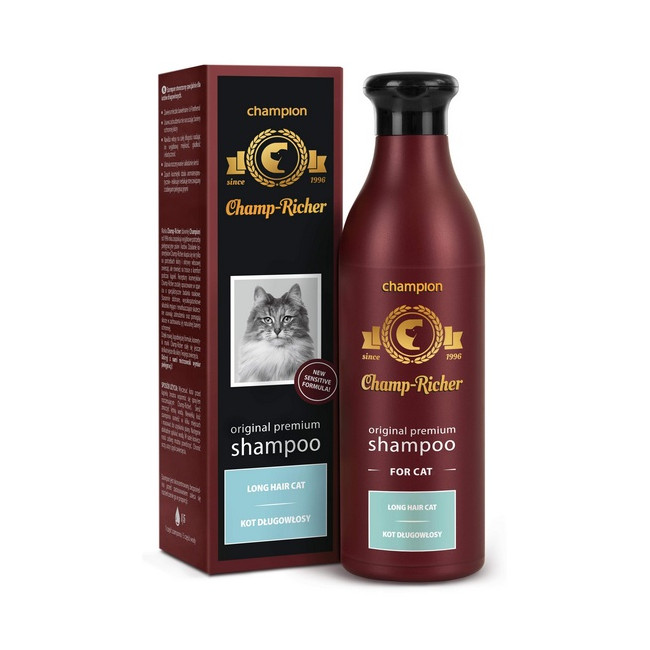 Champ-Richer Szampon dla kotów długowłosych 250ml