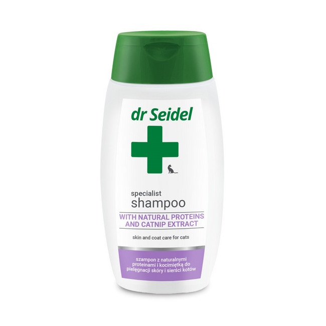 Dr Seidel Proteinowy szampon dla kotów 220ml