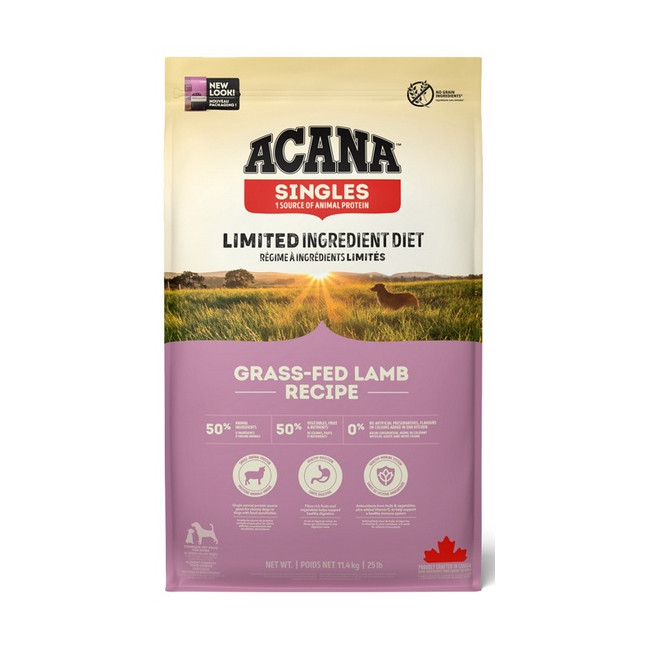 Acana Singles Grass-Fed Lamb 11,4kg