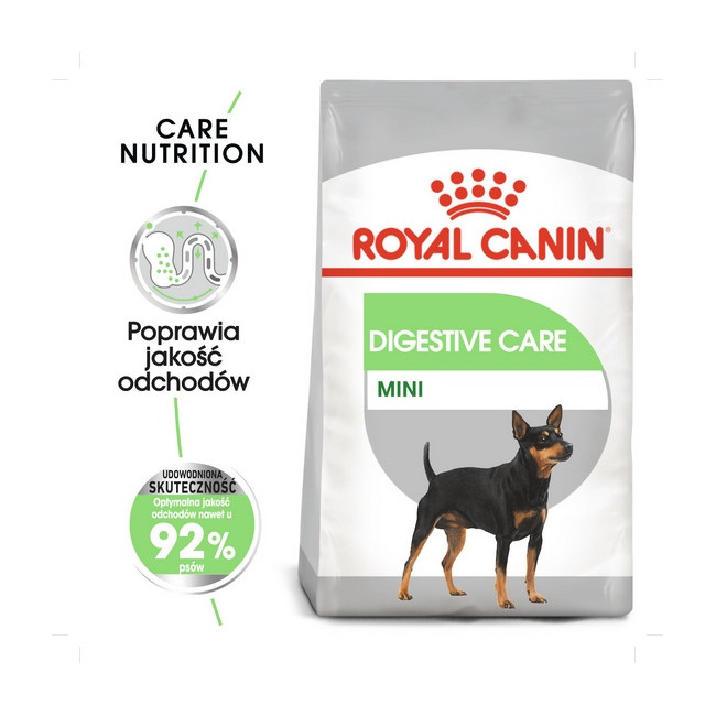 Royal Canin Mini Digestive Care karma sucha dla psów dorosłych, ras małych o wrażliwym przewodzie pokarmowym 3kg