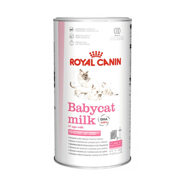 Royal Canin Babycat Milk pełnoporcjowy preparat mlekozastępczy dla kociąt do 2 miesiąca życia 300g