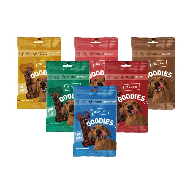 Chewies Goodies (Training) Kosteczki Mini Multipack nr3 6x125g