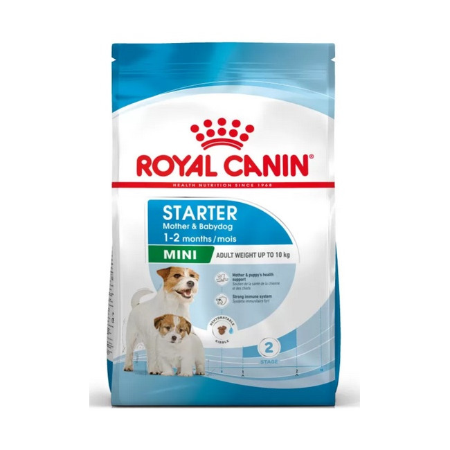 Royal Canin Mini Starter Mother&Babydog karma sucha dla szczeniąt do 2 miesiąca i suk karmiących ras małych 1kg