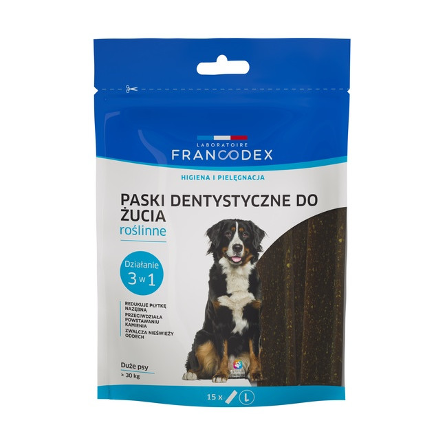 Francodex Paski Dental L 15szt 502,5g [FR179612]