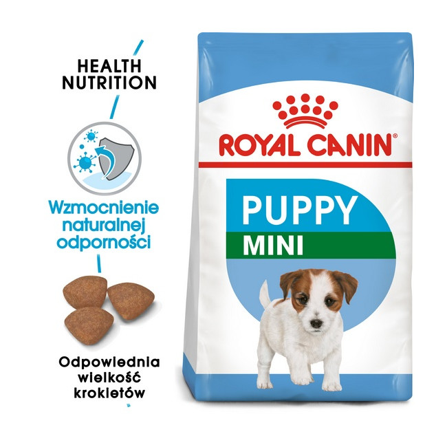Royal Canin Mini Puppy karma sucha dla szczeniąt, od 2 do 10 miesiąca życia, ras małych 800g