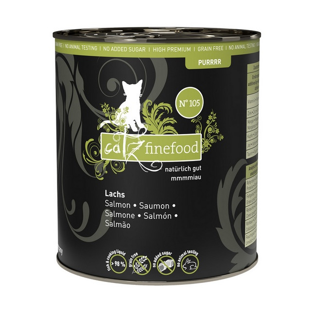 Catz Finefood Purrrr N.105 Łosoś puszka 750g