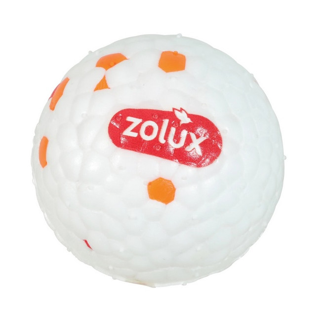 Zolux ETPU Wytrzymała piłka dla psa do aportowania z piszczałką 8cm