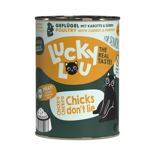 Lucky Lou Lifestage Senior Drób puszka 400g