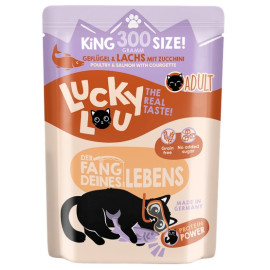 Lucky Lou Lifestage Adult Drób i łosoś saszetka 300g