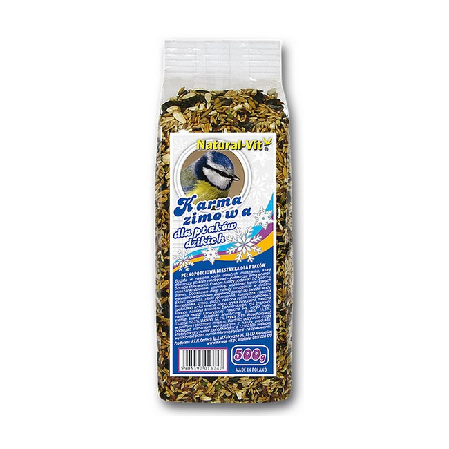 Natural-Vit Karma zimowa dla dzikich ptaków 500g