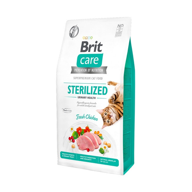 Brit Care Cat Grain Free Sterilized Urinary Health 7kg