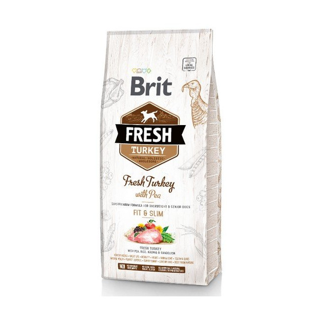 Brit Fresh Dog Adult Light Turkey & Pea 2,5kg