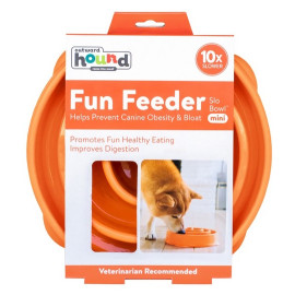 Outward Hound Fun Feeder Mini Miska spowalniająca pomarańczowa [51004]