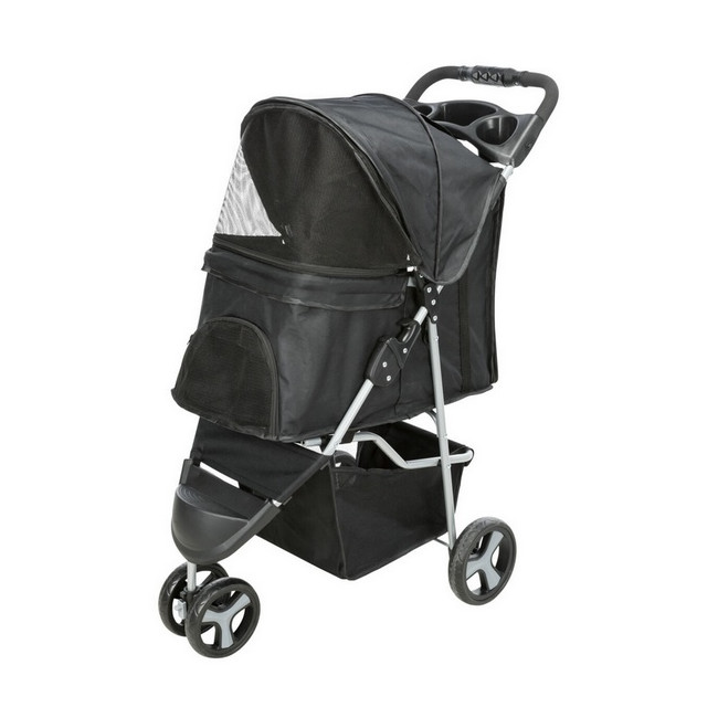 Trixie Wózek dla zwierząt 47x100x80cm czarny [TX-28958]