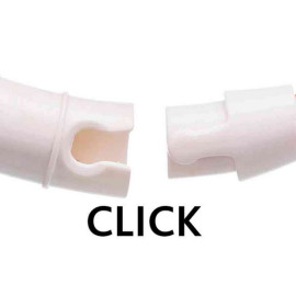 Trixie Opaska LED USB silikonowa XS-XL 70/1cm pomarańczowa