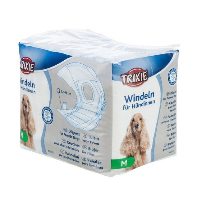 Trixie Pieluchy/Majtki dla suki 12szt/op M  [23633]