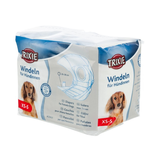 Trixie Pieluchy/Majtki dla suki 12szt/op  XS-S  [23631]