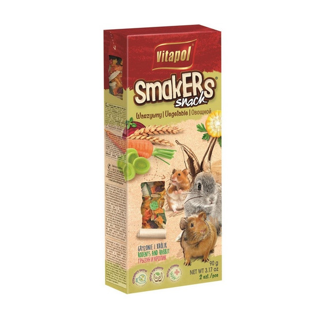 Vitapol Smakers dla gryzoni - warzywny 2szt [1108]