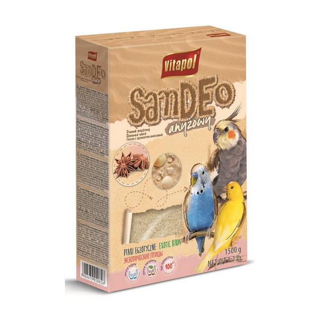 Vitapol Piasek z anyżem dla ptaków 1,5kg [2051]