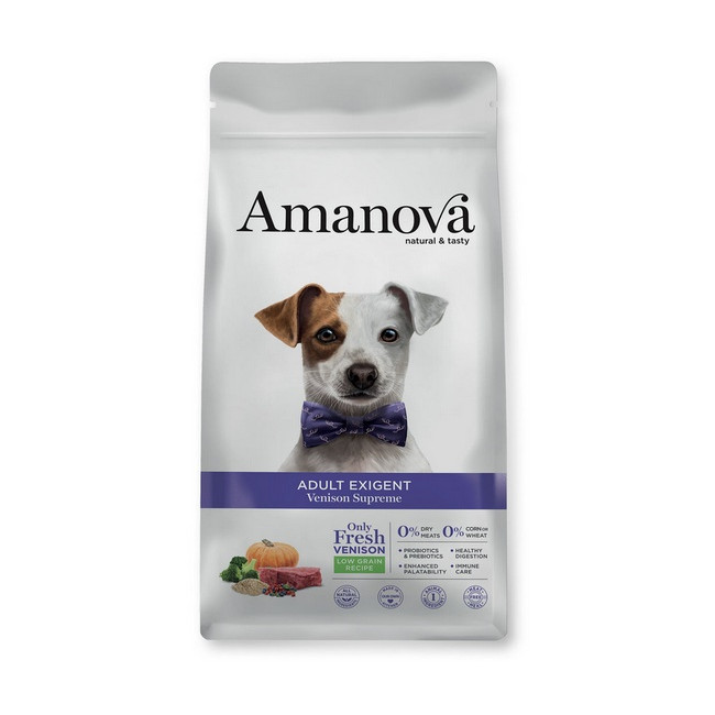 Amanova Dog Adult Exigent Venison - dziczyzna 2kg