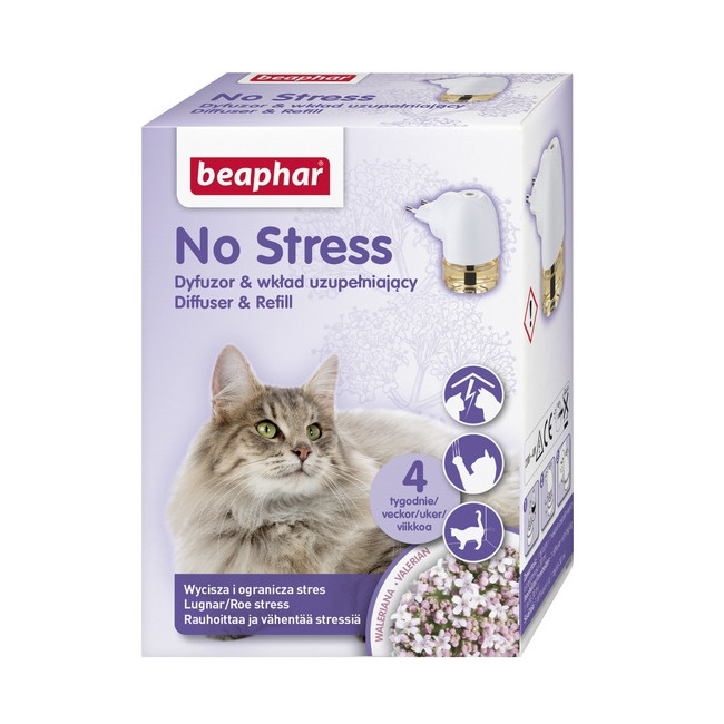 Beaphar No Stress Calming Diffuser Starter - aromatyzer behawioralny dla kotów