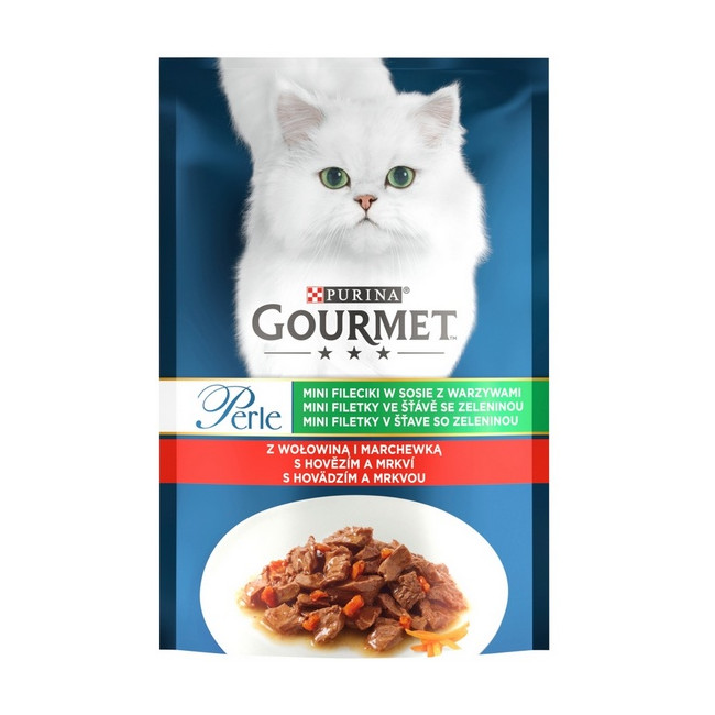 Gourmet Perle Wołowina saszetka 85g