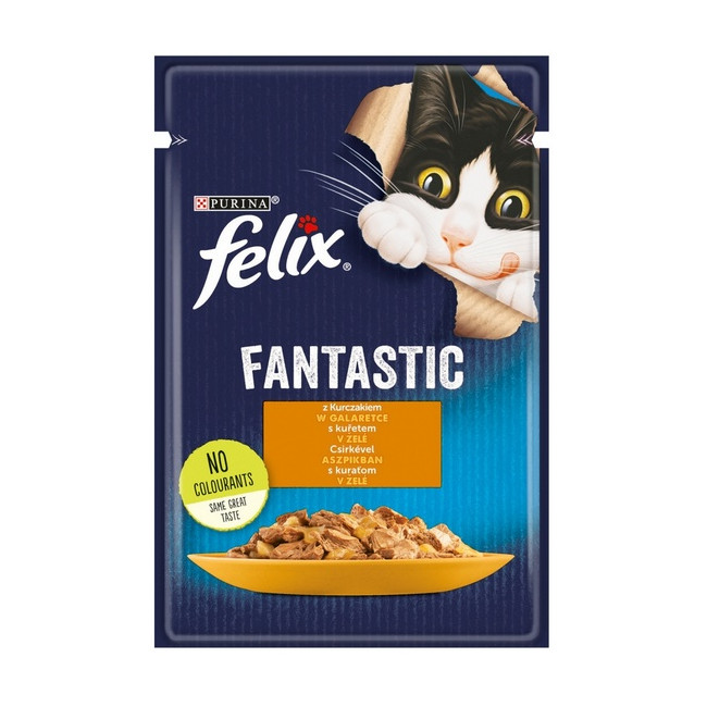 Felix Fantastic Kurczak w galaretce saszetka 85g