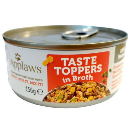 Applaws Dog Taste Toppers puszka z kurczakiem, wątrobą wołową i warzywami 156g