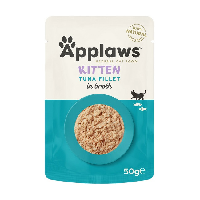 Applaws saszetka dla kota Kitten Tuńczyk w rosole 50g
