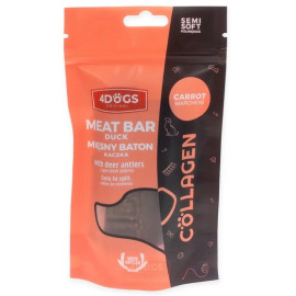 4DOGS Batony Semi-Soft Marchew i poroże 2szt