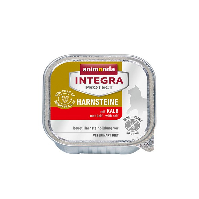 Animonda Integra Protect Harnsteine dla kota - z cielęciną tacka 100g