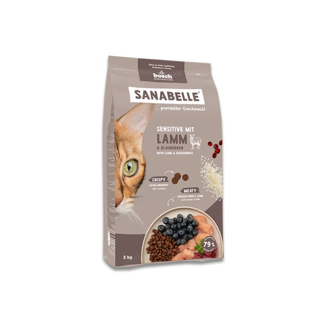Sanabelle Adult Sensitive Lamb z jagnieciną 2kg