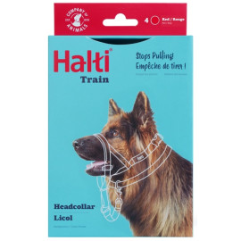 Halti Kantarek - obroża uzdowa rozmiar 4 czerwona