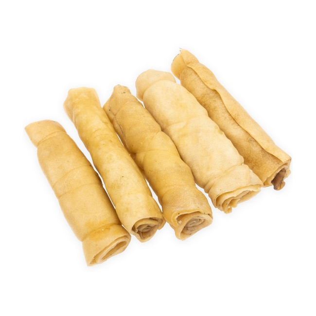 4DOGS Skóra jagnięca rollo 15cm 5szt