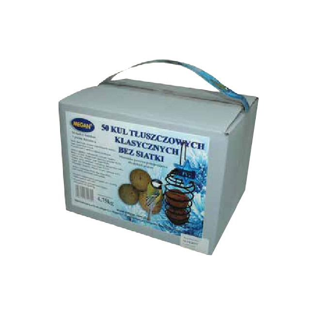 Megan Kule zimowe klasyczne bez siatki 50szt + sprężyna [ME124]