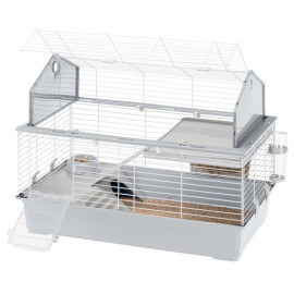 Ferplast Klatka Barn 100 jasnoszara [57068521]