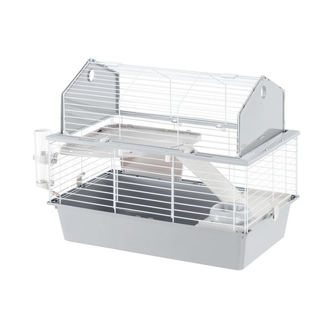 Ferplast Klatka Barn 80 jasnoszara [57068021]