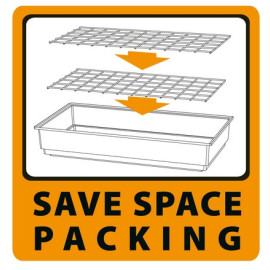 Ferplast Klatka Rabbit 100 szara [57052370]