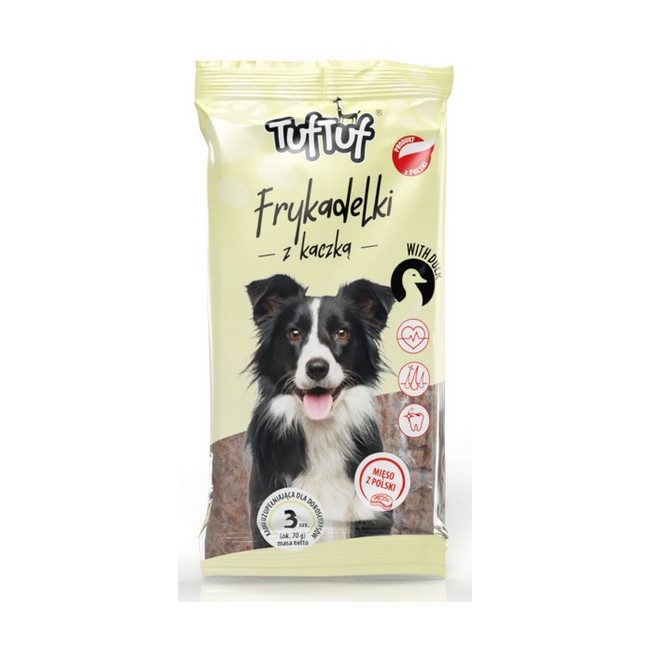 TUF TUF Frykadelki z kaczką dla psa 3szt