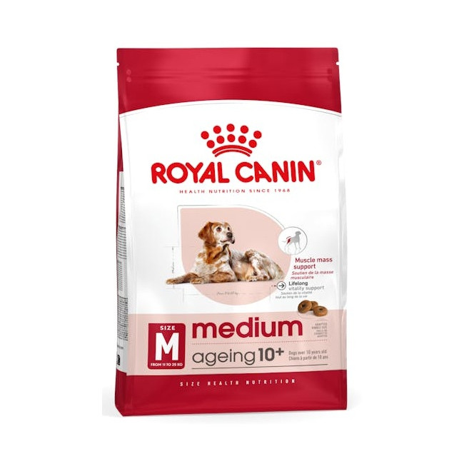 Royal Canin Medium Ageing 10+ karma sucha dla psów starszych, ras średnich 15kg