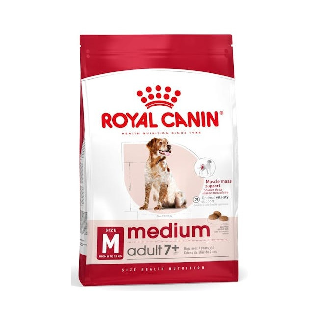 Royal Canin Medium Adult 7+ karma sucha dla psów dorosłych, ras średnich 15kg